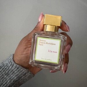 Maison Francis Kurkdjian À la Rose Perfume bottle with Gold Cap